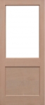 2XG Hemlock External Door (unglazed)
